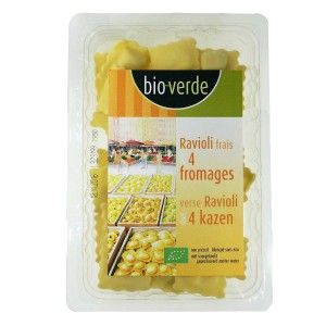 Bioverde Raviola 4-Formaggio 250g