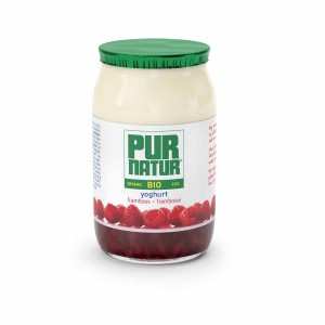 Yoghurt frambozen Pur Natur 150 g