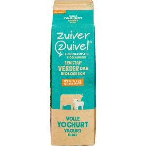 Yoghurt vol Zuiver Zuivel 1 ltr