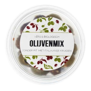 Marc’t Olijven Groen Italiaanse Kruiden 125g