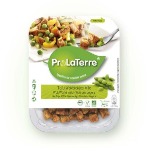 Prolaterre Tofu Wokblokjes Naturel 180g