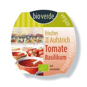 Bioverde Spread Tomaten Basilicum 150g