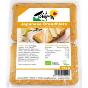 Taifun Japanse Braadfilets 2 st Veg. 160g