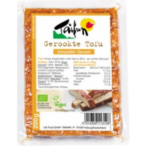 Taifun Tofu Amandel Sesam Gerookt 200g