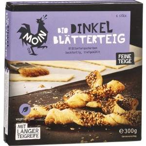 Bladerdeeg Spelt DV BIO – 6 stuks