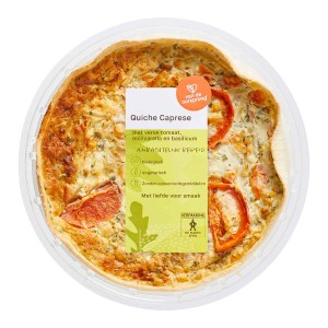 Oorsprong Quiche Caprese 350g