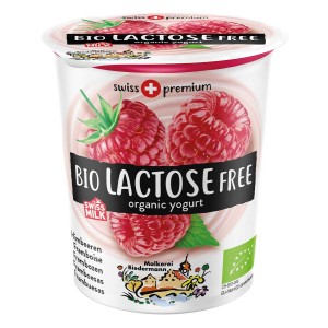 Biedermann Lactosevrije Yoghurt Framboos BIO 200ml