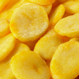 Aardappelschijfjes voorgebakken 2,5 kg