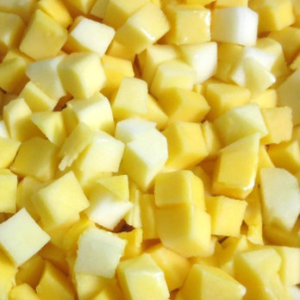 Mango blokjes 10 mm 1 kg