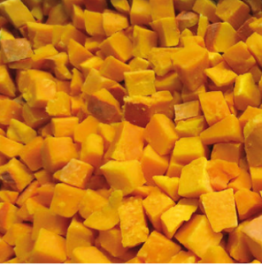 Pompoenblokjes 1kg