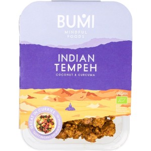Tempeh Indiaas gekruid