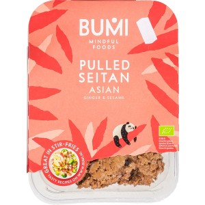 Pulled Seitan Asian