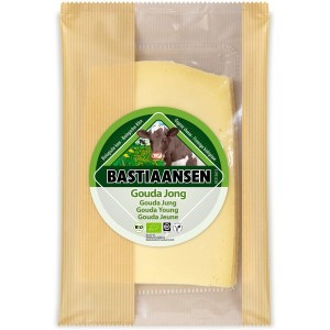 Bastiaansen Kaas Jong Plakjes 150g
