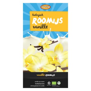 Frozib Roomijs Vanille 800ml – Biologisch Romig Vanille-ijs