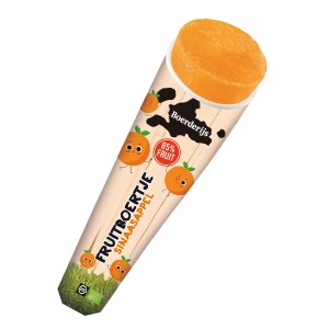 Boerderijs Waterijs Sinaasappel Fruitboertje – 70ml (Diepvries, BIO, Nederland)