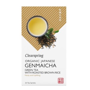 Genmaicha groene thee Clearspring 20 builtjes