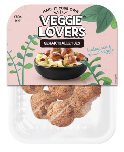Veggie Lovers Gehaktballetjes Vega 170g – Biologische Plantaardige Balletjes