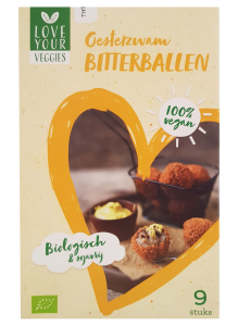 L.Y.V. Bitterballen Oesterzwam Vegan 270g – Biologische Plantaardige Bitterballen