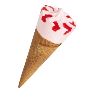 Boerderijs Hoorn Aardbei IJs – 110ml (Diepvries, EKO, Nederland)