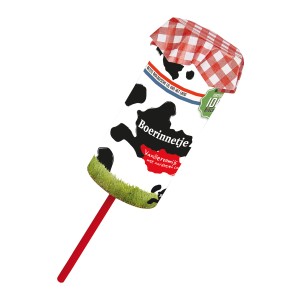 Boerderijs Aardbei Roomijs Boerinnetje – 90ml (Diepvries, BIO, Nederland)