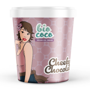 Bio-Coco Cheeky Chocolate Vegan IJs 500ml – Biologisch Chocolade-ijs op Kokosbasis