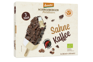 Schrozberger IJs Slagroom-Koffie – 90ml (Diepvries, DEM, Duitsland)