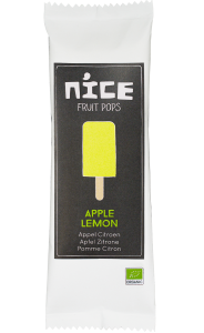 Nice Fruitijs Appel Citroen – 70ml (Diepvries, BIO, Nederland)