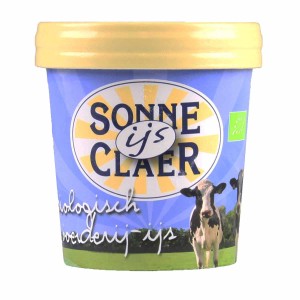 Sonneclaer Roomijs Chocolade 500ml – EKO Biologisch Ambachtelijk Chocolade-ijs