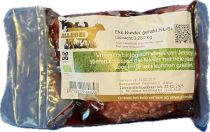 Alleb'ei' Gehakt Rund (Jersey) 250g – Biologisch
