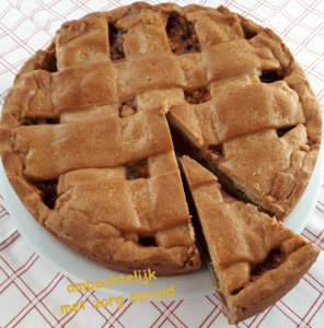 Overkempe Appeltaart – 26 cm (Diepvries Gebak, EKO)
