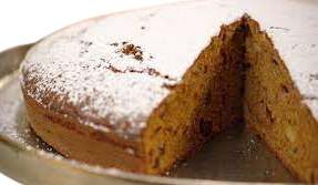 Overkempe Worteltaart – 26 cm (Diepvries Gebak, EKO)