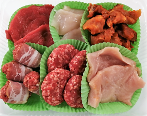 Gourmetvlees 2 personen 500 gr