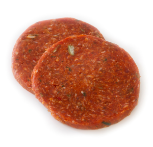 Hamburger rund 100 gr (4 stuks)