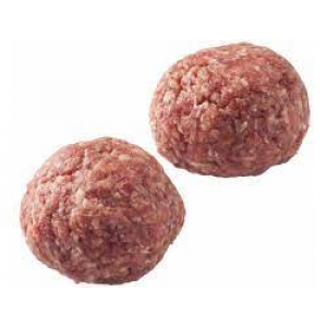Gehaktbal rund 75 gr (4 stuks)