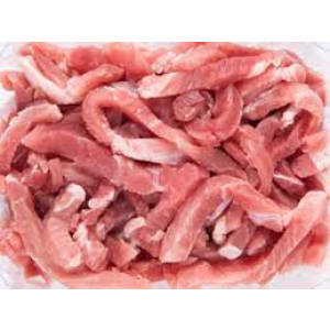 Varkensreepjes 500gr