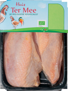 Kipfilet met vel ~ 4x200 gr