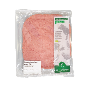 Runderb. Hamworst G 100 gr EKO – St. Hendrick