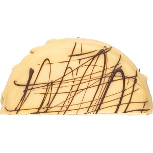 Klein Perzik-marsepein taart half