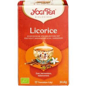 Licorice thee Yogi Tea 17 blt