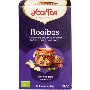 Rooibos thee Yogi Tea 17 builtjes