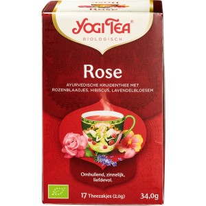 Rose Tao thee Yogi Tea 17 builtjes
