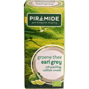 Groene thee Earl Grey Piramide 20 builtjes
