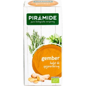 Gemberthee Piramide 20 builtjes