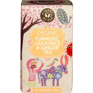 Turmeric Liquorice & Ginger thee Ministry of Tea 20 builtjes