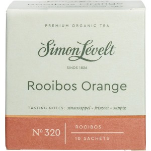 Rooibos Orange Premium thee Simon Levelt 10 builtjes