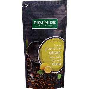 Groene thee Citroen los Piramide 80 gr