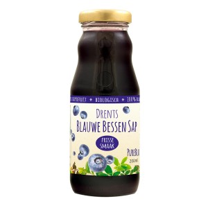 Blauwe Bessensap puur PureBlu 200 ml
