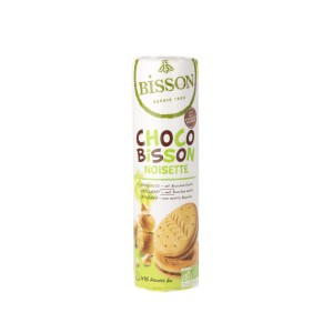 Choco noisette biscuit met vulling Bisson 300 gr