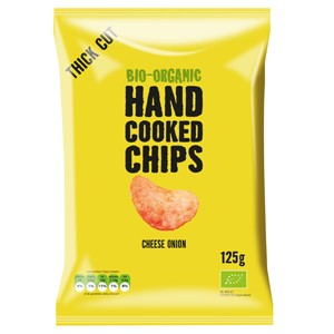 Chips Cheese & Onion Handcooked Trafo 125 gr