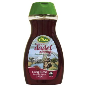 Dadelstroop knijpfles De Traay 350 gr